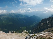 36 in cresta con vista sulla Valcanale